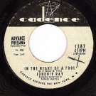 PROMO CADENCE 1387 JOHNNIE RAY ~ In The Heart Of A Fool