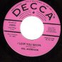 PROMO DECCA 31890 BILL ANDERSON Golden Guitar/Love You