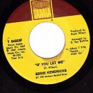 TAMLA 54222 EDDIE HENDRICKS If You Let Me/Just Memories
