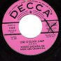 PROMO 45 DECCA 31668 ROBERT MAXWELL One O'Clock Jump