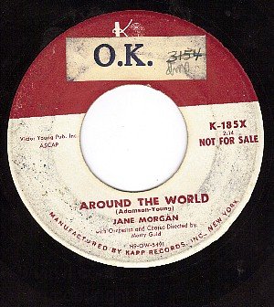 PROMO KAPP 185 JANE MORGAN Around The World ~ It's Not