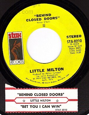 STAX -210 LITTLE MILTON Behind Closed Doors/Bet You Win