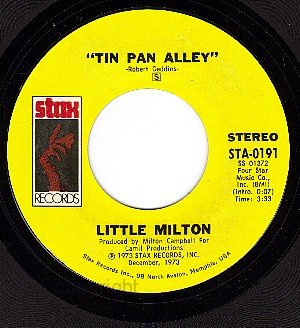 NM STAX 0191 LITTLE MILTON Tin Pan Alley/Sweet Woman Of
