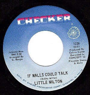 NM CHECKER 1226 LITTLE MILTON If Walls Could Talk/Lovin