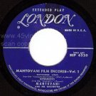 LONDON EP MATOVANI 6320 Mantovani Film Encores Vol 1