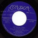 LONDON 1761 MANTOVANI Let Me Be Loved/Call Of The West