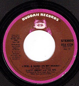 NM BUDDAH 433 GLADYS KNIGHT/PIPS I Feel A Song/Bridge
