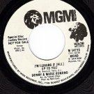 M- PROMO MGM 14735 DONNY & MARIE OSMOND leaving It You