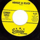 STARDAY 528 COWBOY COPAS Midnight In Heaven/Gettin Flat