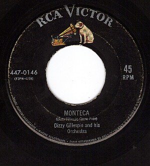 RCA 47-0146 45 rpm DIZZY GILLESPIE Monteca ~ Ool-Ya-Koo