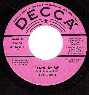 PROMO DECCA 25674 EARL GRANT Stand By Me ~ After Hours