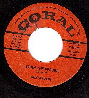 NM CORAL 9-62230 BILLY WILLIAMS Begin The Beguine ~ You
