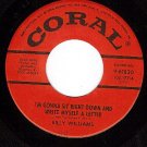 NM CORAL 9-61830 45 BILLY WILLIAMS Date With The Blues