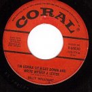 CORAL 9-61830 BILLY WILLIAMS Date With The Blues/Letter