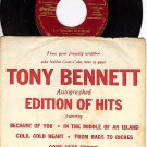 COLUMBIA EP COCA-COLA TONY BENNETT Cold Heart/An Island