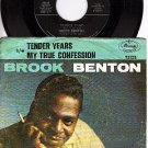 MERCURY 72135 45 + PS BROOK BENTON Tender Years/My True