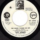 MGM 10702 DJ TONY BENNETT Good Things In Life/Sole Mio