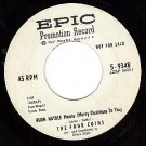 NM EPIC 45 5-9348 DJ PROMO FOUR COINS Buon Natale/Bells