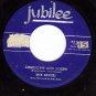 JUBILEE 5299 DICK HAYMES I'll Still Be True ~ Lonesome