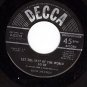 DECCA 9-23753 45 DICK HAYMES Back Home Again In Indiana