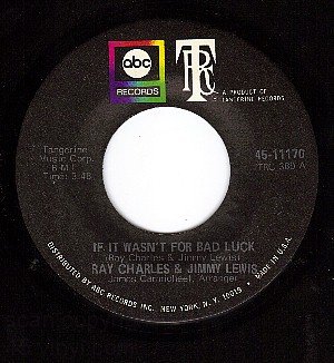 ABC 11170 45 RAY CHARLES When I Stop Dreaming/Bad Luck