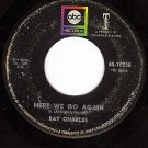 ABC 10938 RAY CHARLES Here We Go Again ~ Write A Book
