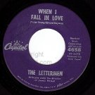 NM CAPITAL 4658 THE LETTERMEN When I Fall In Love/Smile