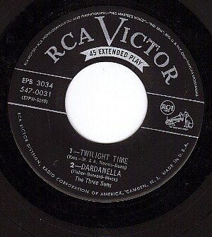 RCA EPB 3034 THREE SUNS Twilight Time/Dardanella/Breeze