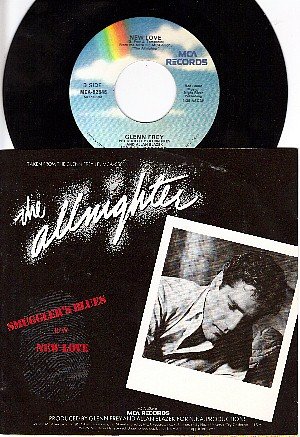NM MCA 52546 PS+ 45 GLENN FREY Smugglers Blues/New Love