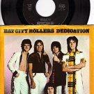 NM 45+ PS ARISTA 0233 BAY CITY ROLLERS Dedication/Rock