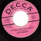 PROMO DECCA 9-30687 THE FLAMINGOS ~ Rock And Roll March