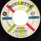 ROULETTE 4393 45 THE PLAYMATES Wimoweh/One Little Kiss