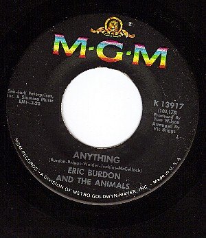 MGM 13917 THE ANIMALS & ERIC BURDON Anything ~ It's All