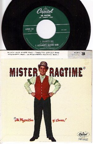 NM CAPITOL EAP 3-760 45 + PS JOE "FINGERS" CARR Mister
