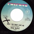 CHECKER 1169 45 BOBBY MCCLURE ~ Baby You Dont Love Me