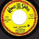 KAMA SUTRA 259 DJ OUTRAGE The Letter/The Letter-Edited