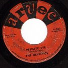 ARVEE 562 THE OLYMPICS Private Eye ~ (Baby) Hully Gully