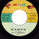 NM END 1068 FLAMINGOS Nobody Loves Me Like You/The Sea