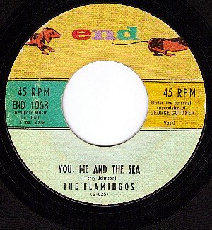 NM END 1068 FLAMINGOS Nobody Loves Me Like You/The Sea