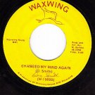 WAXWING 1008 DON SMITH Blue Lonesome Line/My Mind Again