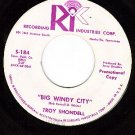 NM PROMO RI 184 TROY SHONDELL Big Windy City/Were Mine