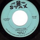 STAX 169 45 rpm BOOKET T & THE MG's Boot Leg ~ Outrage