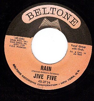 M- 45 BELTONE 2034 JIVE FIVE ~ Rain ~ She's My Girl