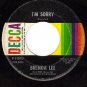 DECCA 31093 BRENDA LEE That's All You Gotta Do/Im Sorry