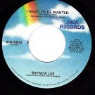 M- MCA 60069 BRENDA LEE Sweet Nothins/I Want To Be Want