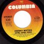 NM COLUMBIA 11001 JOHNNY MATHIS Begin The Beguine/Gone