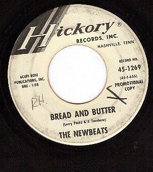 PROMO 45 HICKORY 1269 NEWBEATS Bread And Butter ~ Tough