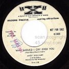 NM PROMO 4X-0036 ANDY WILLIAMS Why Should Cry Over You