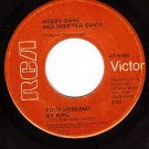 RCA 47-9789 BOBBY BARE Your Husband My Wife/The Sunrise