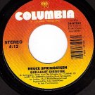 NM COLUMBIA BRUSE SPRINGSTEEN Brilliant Disguise/Lucky